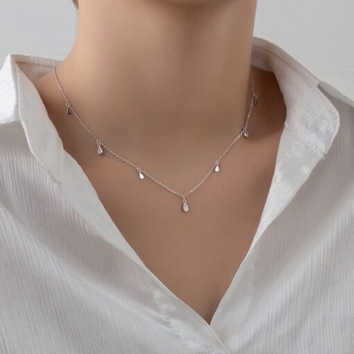 Crystal Trio Necklace Set - Image 4