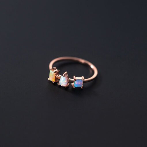 Opal Tricolor Ring - Image 7