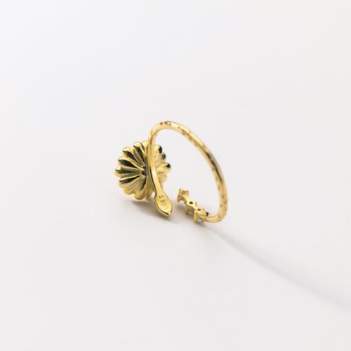 Pink Petal Flower Ring - Image 5