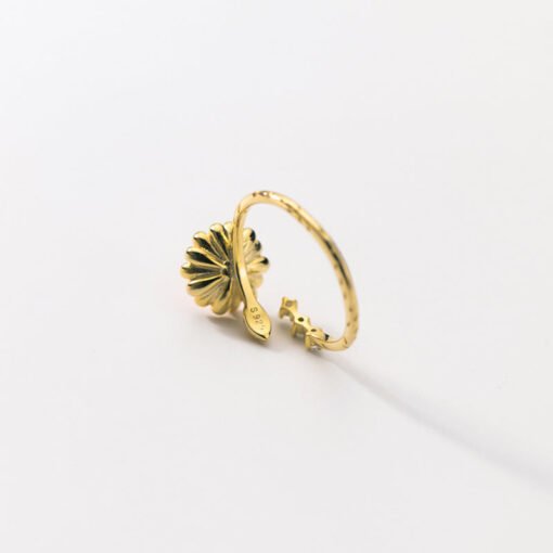 Pink Petal Flower Ring - Image 5