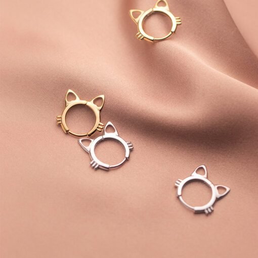 Charm Cat Earrings - Image 2