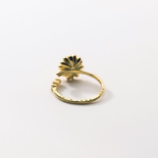Pink Petal Flower Ring - Image 4