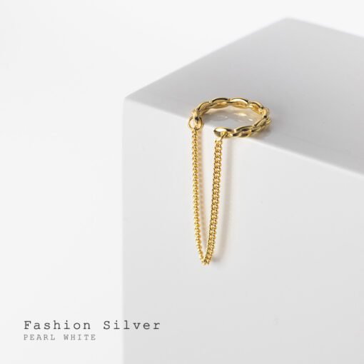 Punk Chain Ear Clips - Image 6
