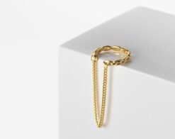Punk Chain Ear Clips