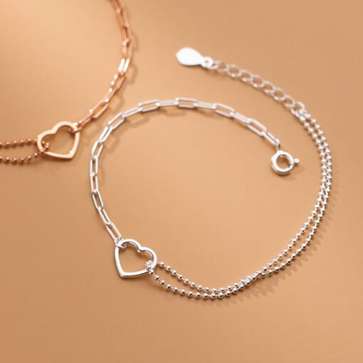 Whimsical Love Chain Bracelet - Image 4