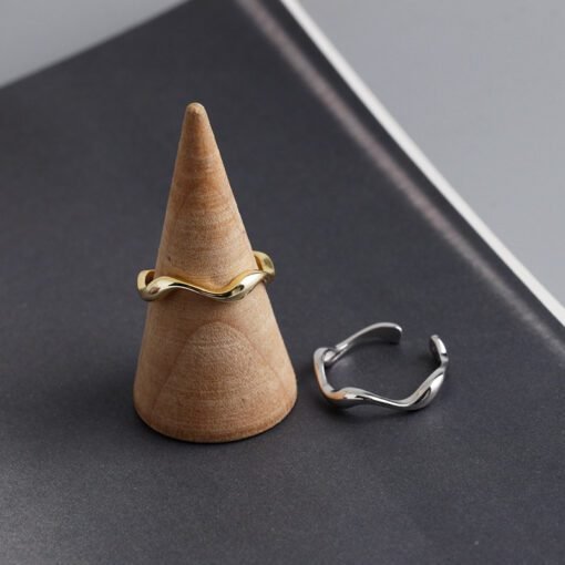 Graceful Waves Ring - Image 10