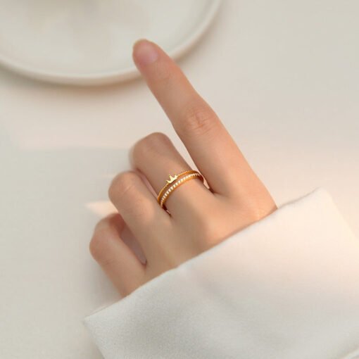 Royal Elegance Double Band Ring - Image 2