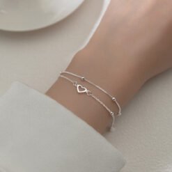 Beaded Love Chains Bracelet