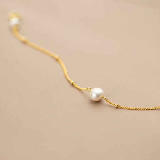 Baroque Pearl Charm Bracelet - Image 5