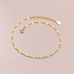 Simple Link Chain Anklet