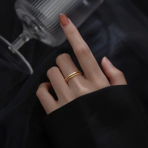 Twisted Harmony Ring
