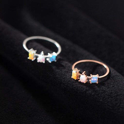 Opal Tricolor Ring - Image 5