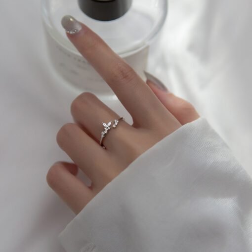 Branch Bud Sparkle Ring - Image 4