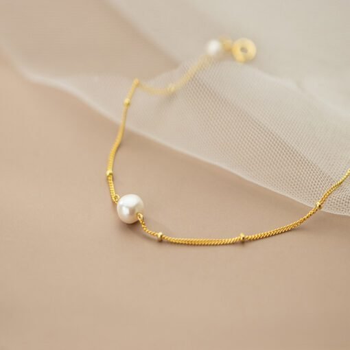 Baroque Pearl Charm Bracelet - Image 4