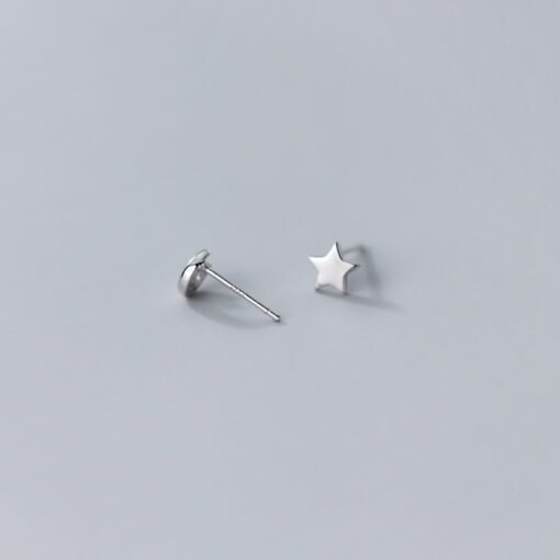 Star Moon Stud Earrings - Image 6