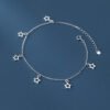 Hollow Star Chain Anklet