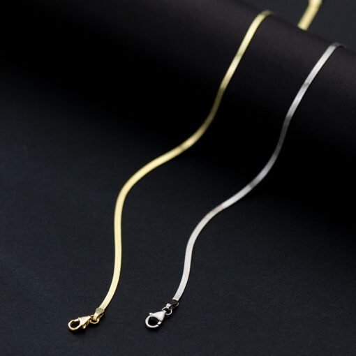 Simple Anklet In The Form Of A Snake Bone - Image 4