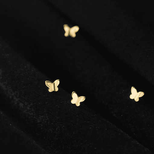 Mini Butterfly Earrings - Image 5