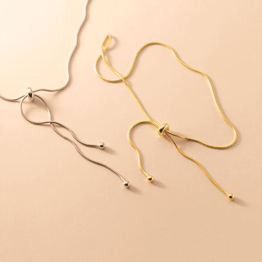 Simple Korean Tassel Anklet - Image 5