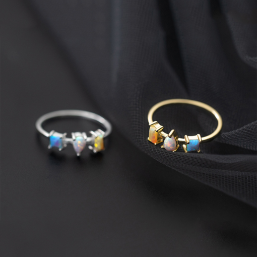 Opal Tricolor Ring - Image 9