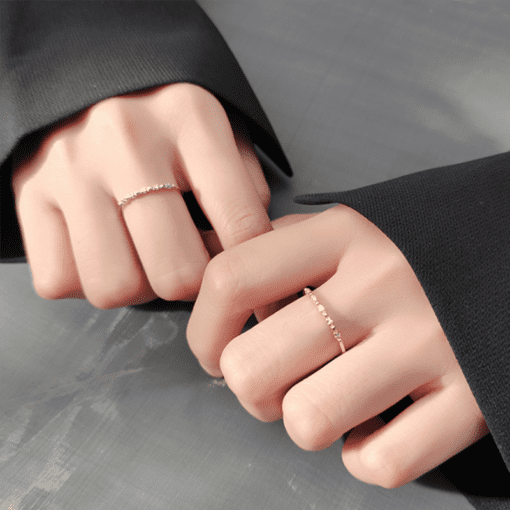 Sparkling Minimalism Ring - Image 3