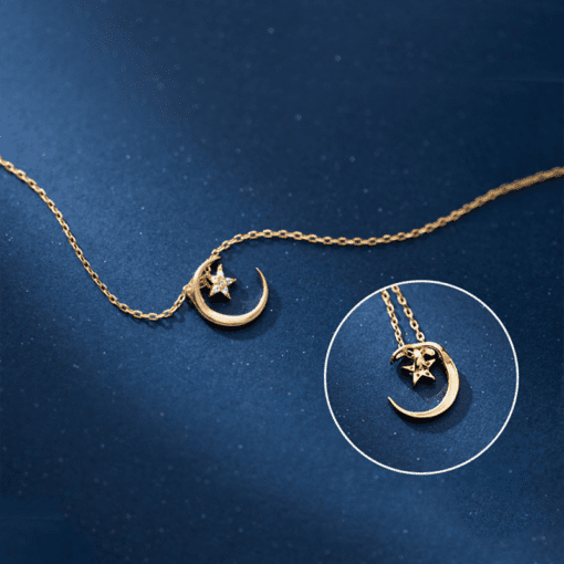 Star Moon Necklace - Image 7