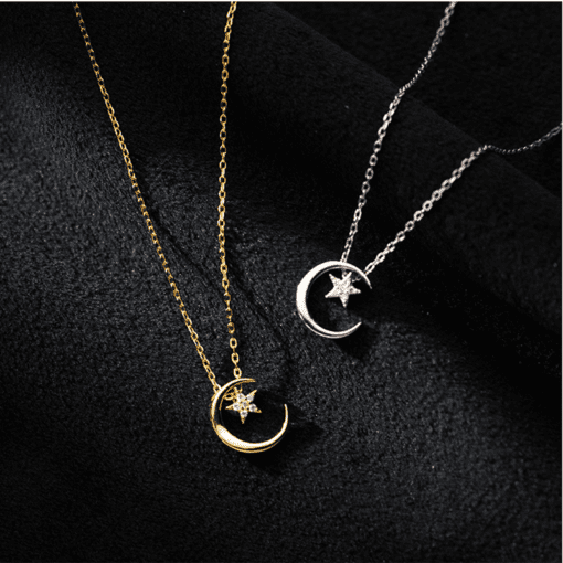 Star Moon Necklace - Image 6