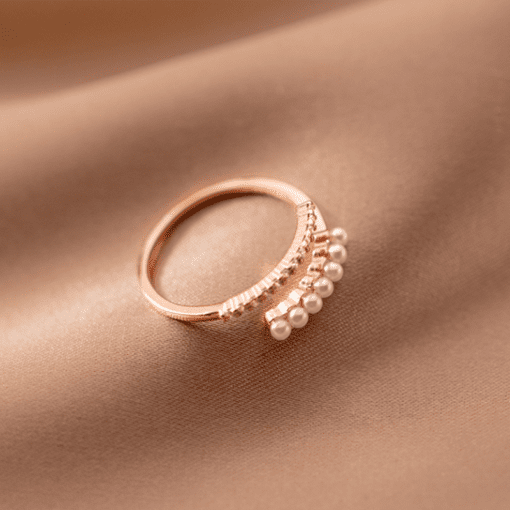 Pearl and Zircon Harmony Ring - Image 3