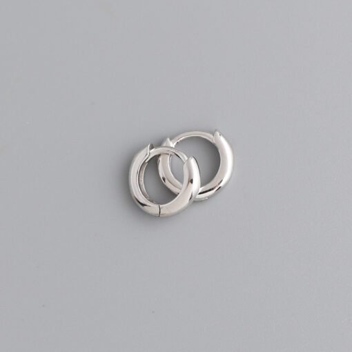 Simple Hoop Earrings - Image 8