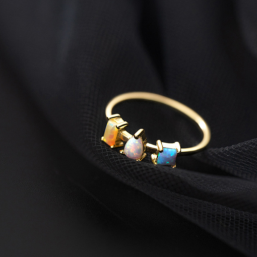 Opal Tricolor Ring - Image 4