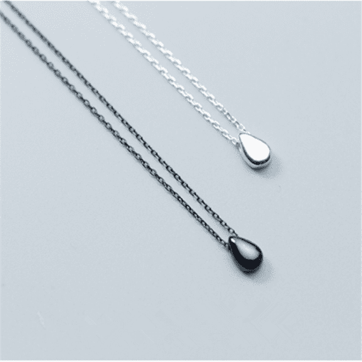 Dainty Droplet Necklace - Image 4