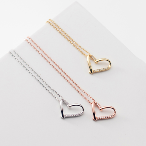 Enchanting Love Heart Necklace - Image 4