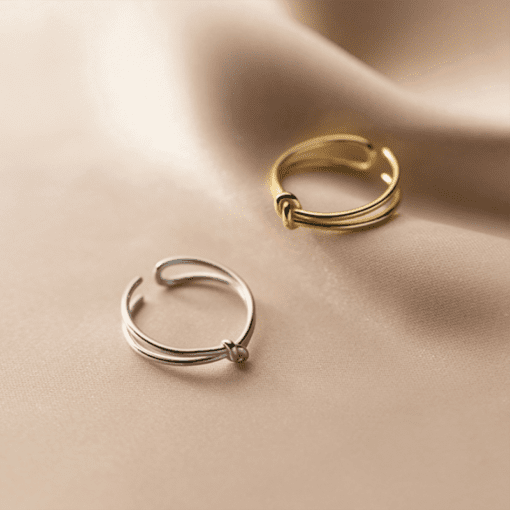 Cute Knotted Ring - Image 2