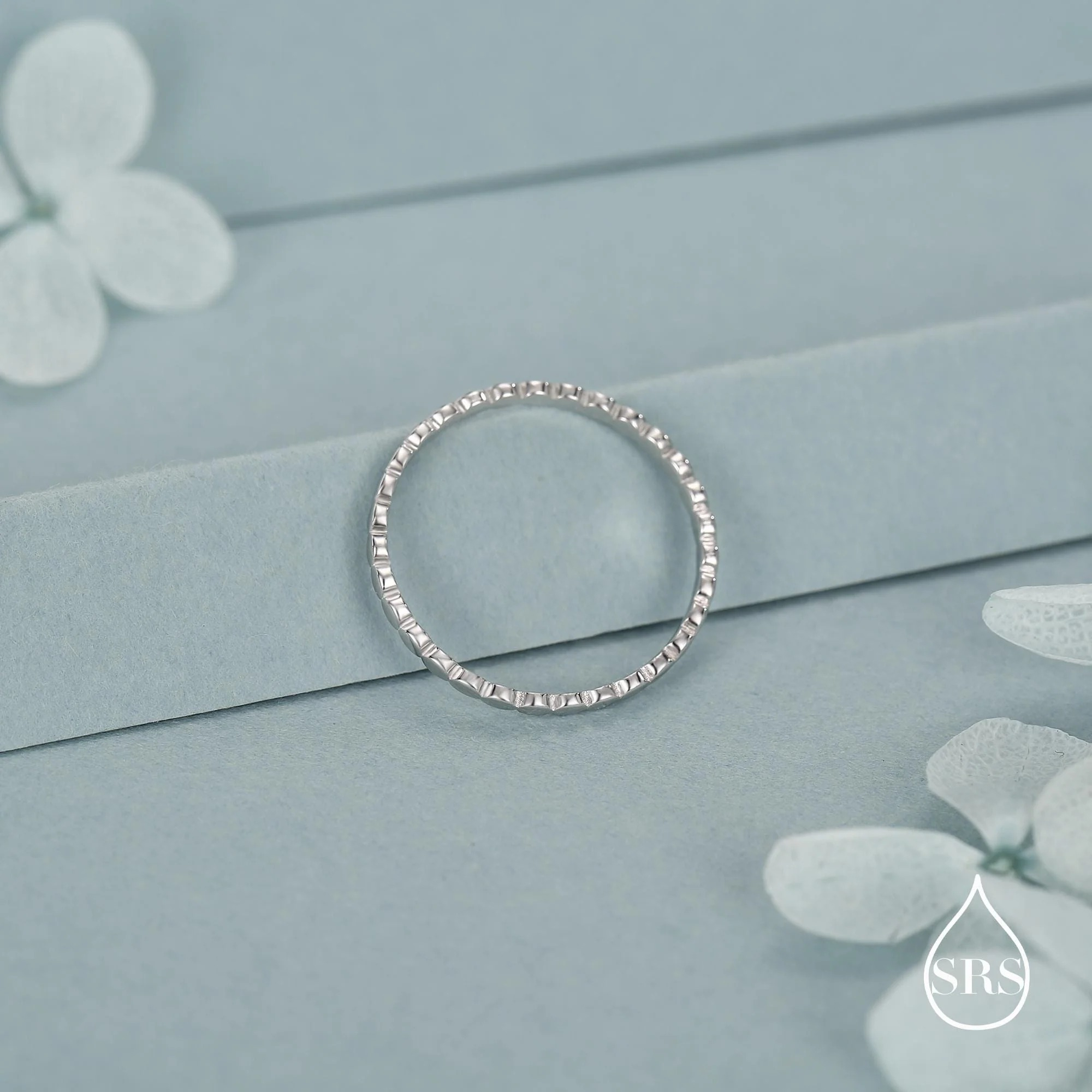 Beaded Dot Stacking Ring - Image 7