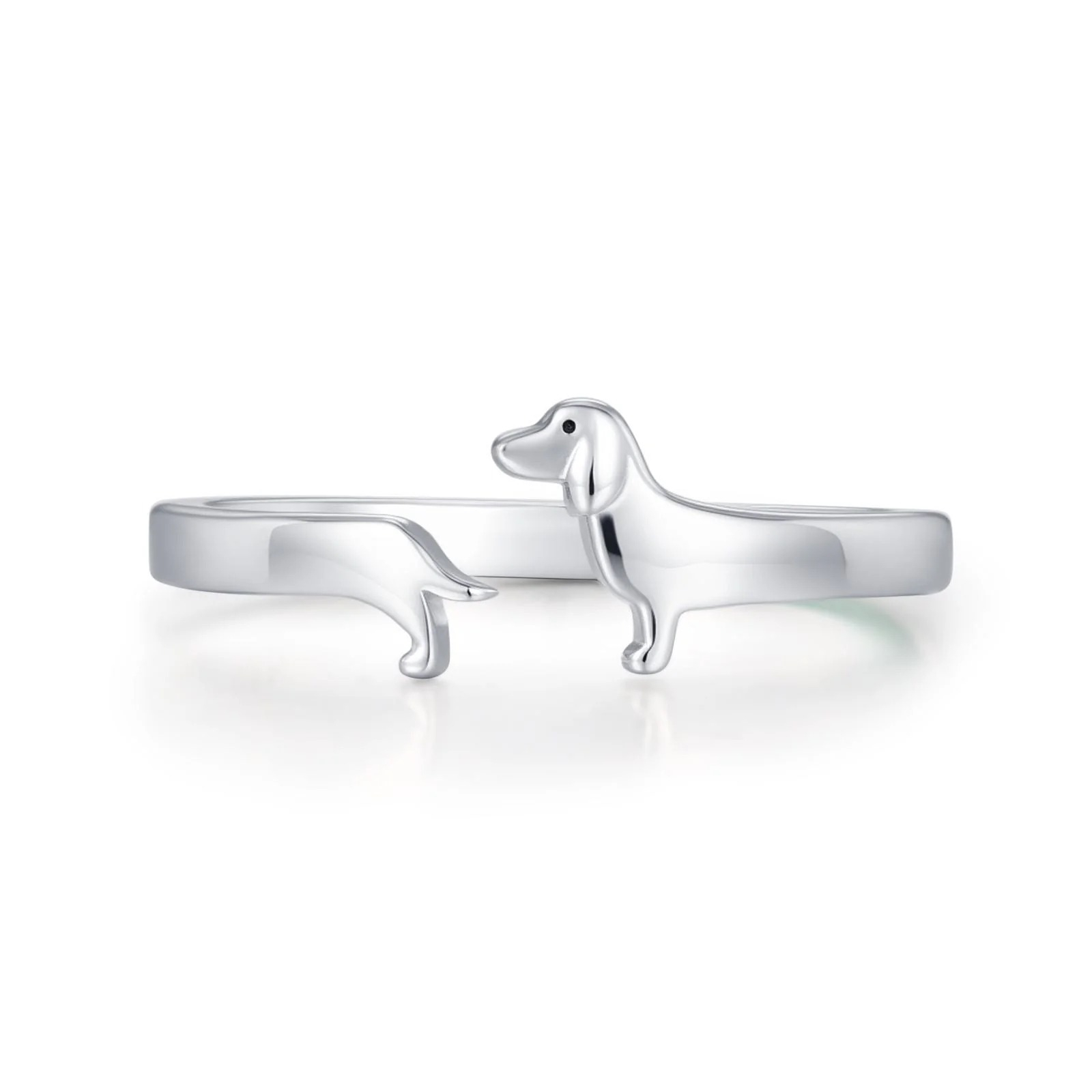 Dachshund Wrap Open Ring - Image 10