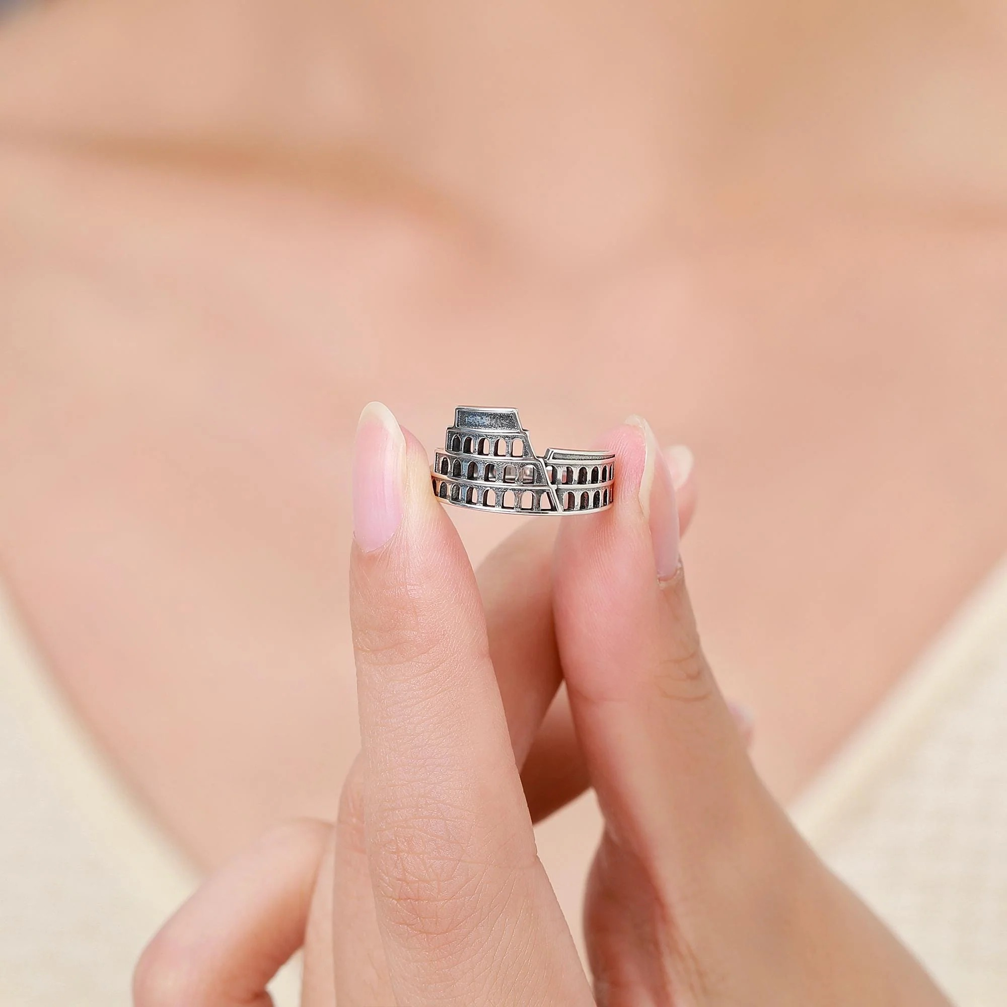 Colosseum Inspired Statement Ring - Image 4