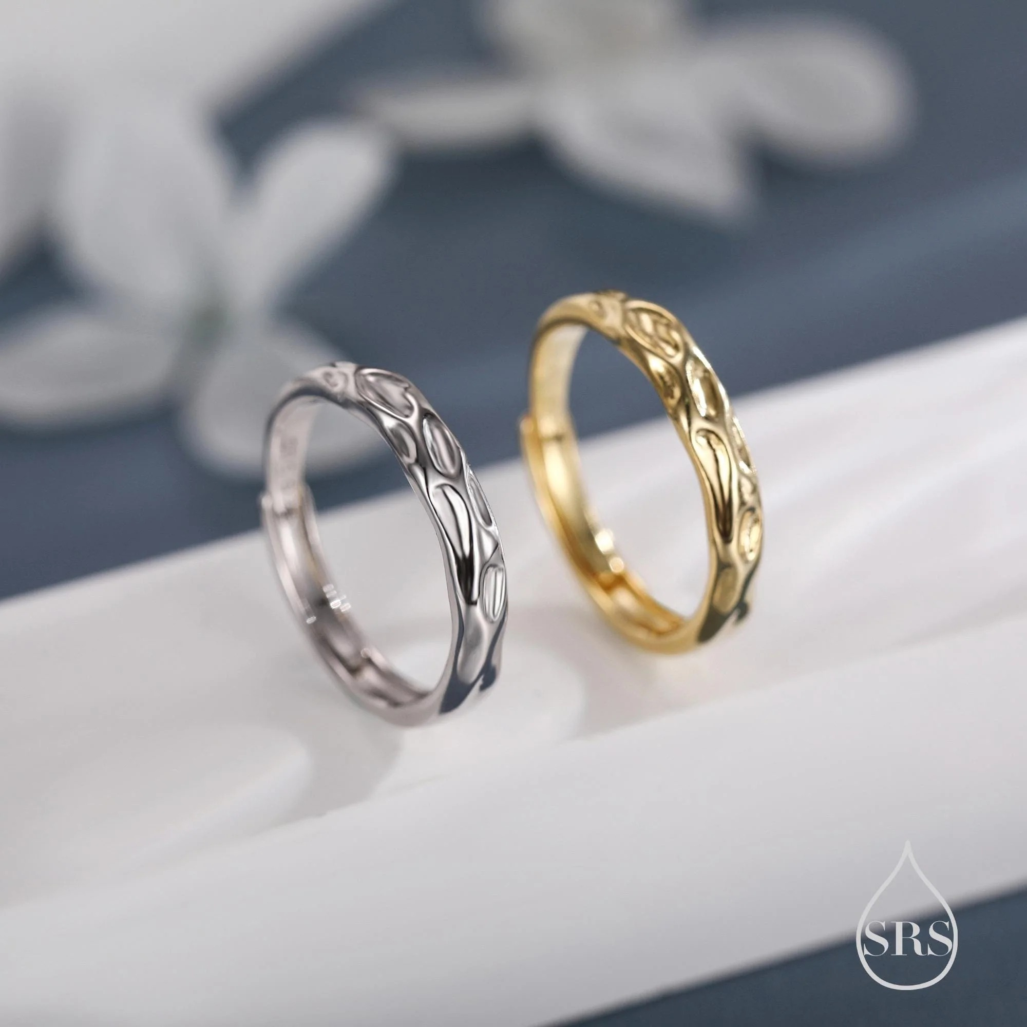 Ripple Wave Stacking Ring - Image 3