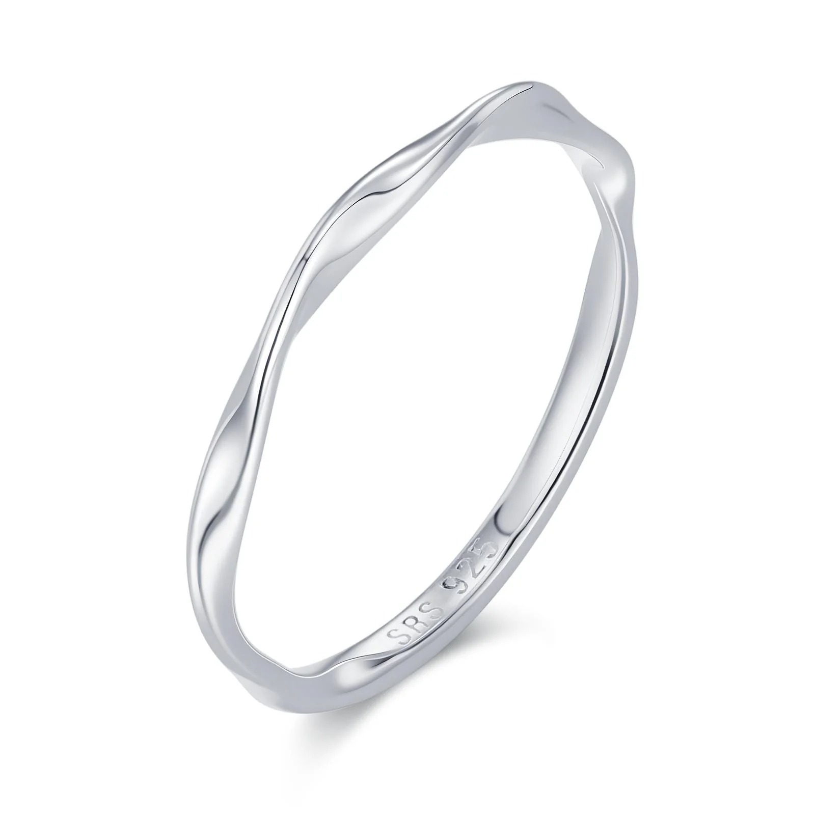 Sterling Silver Mobius Twist Ring - Image 9