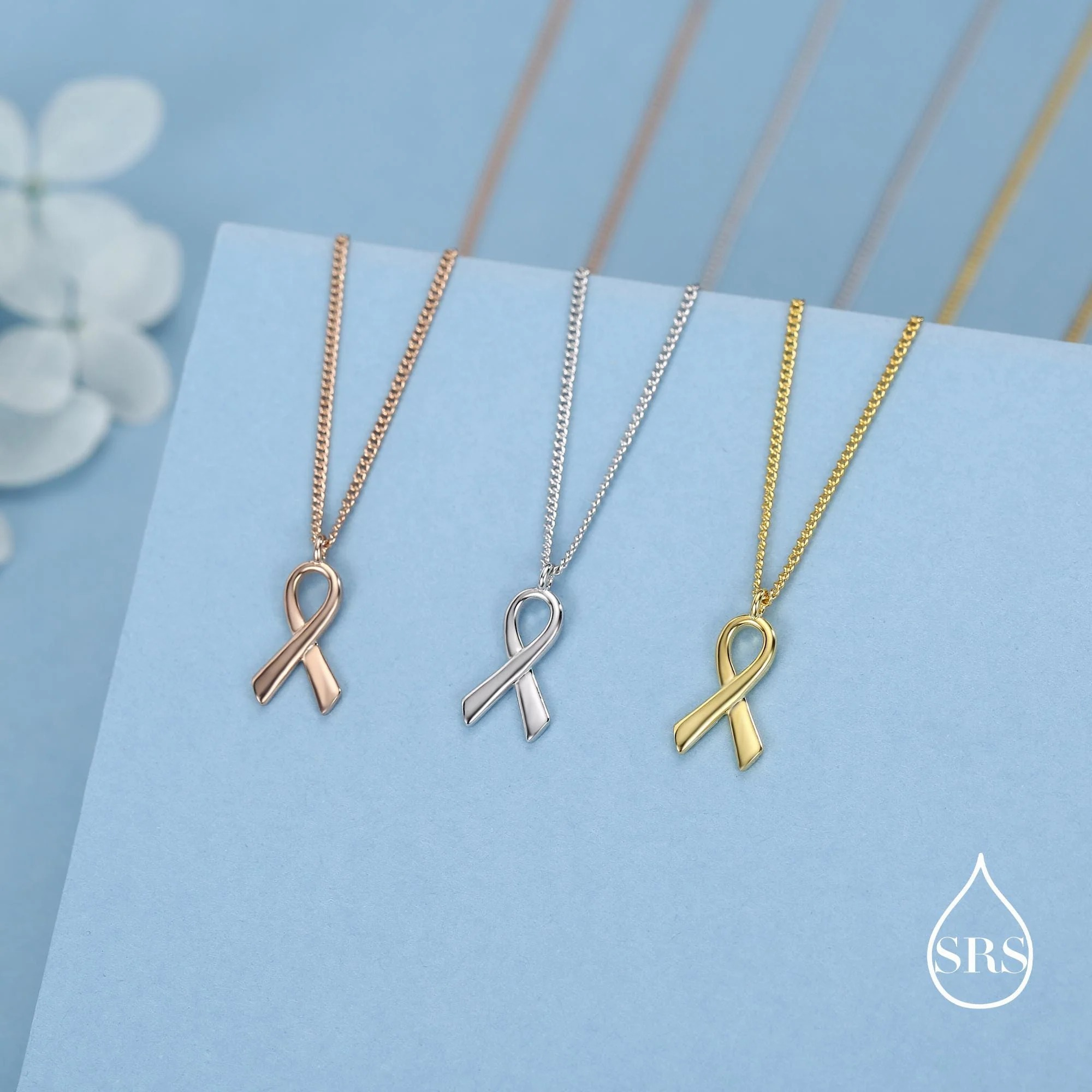 Awareness Ribbon Pendant Necklace - Image 6
