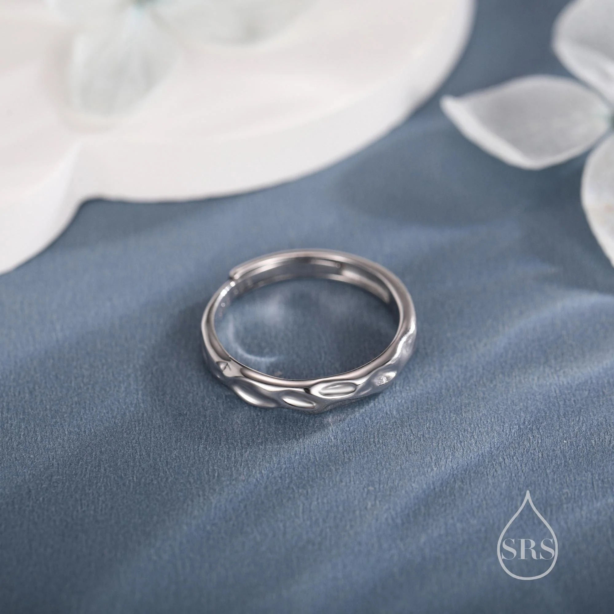 Ripple Wave Stacking Ring - Image 5