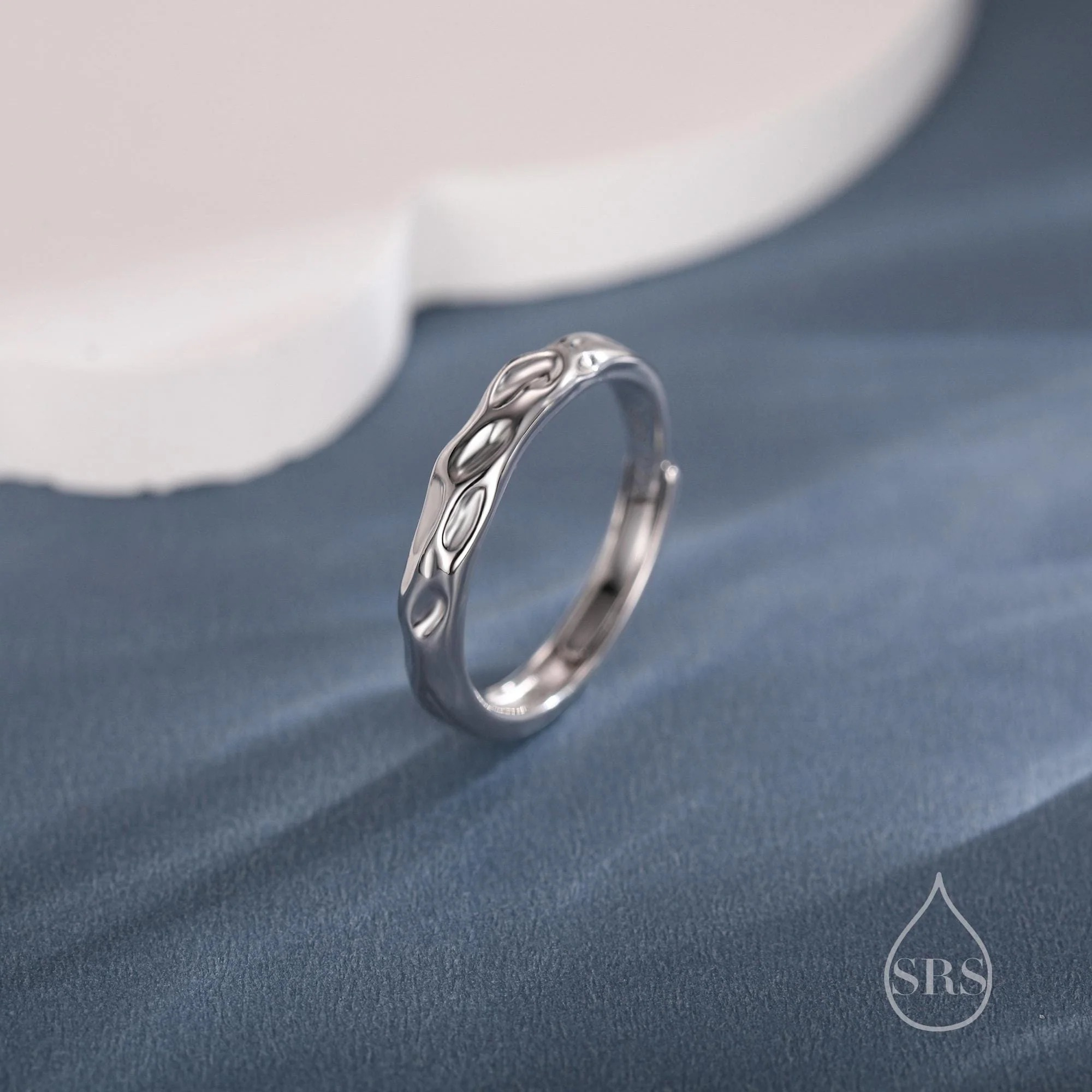 Ripple Wave Stacking Ring - Image 6