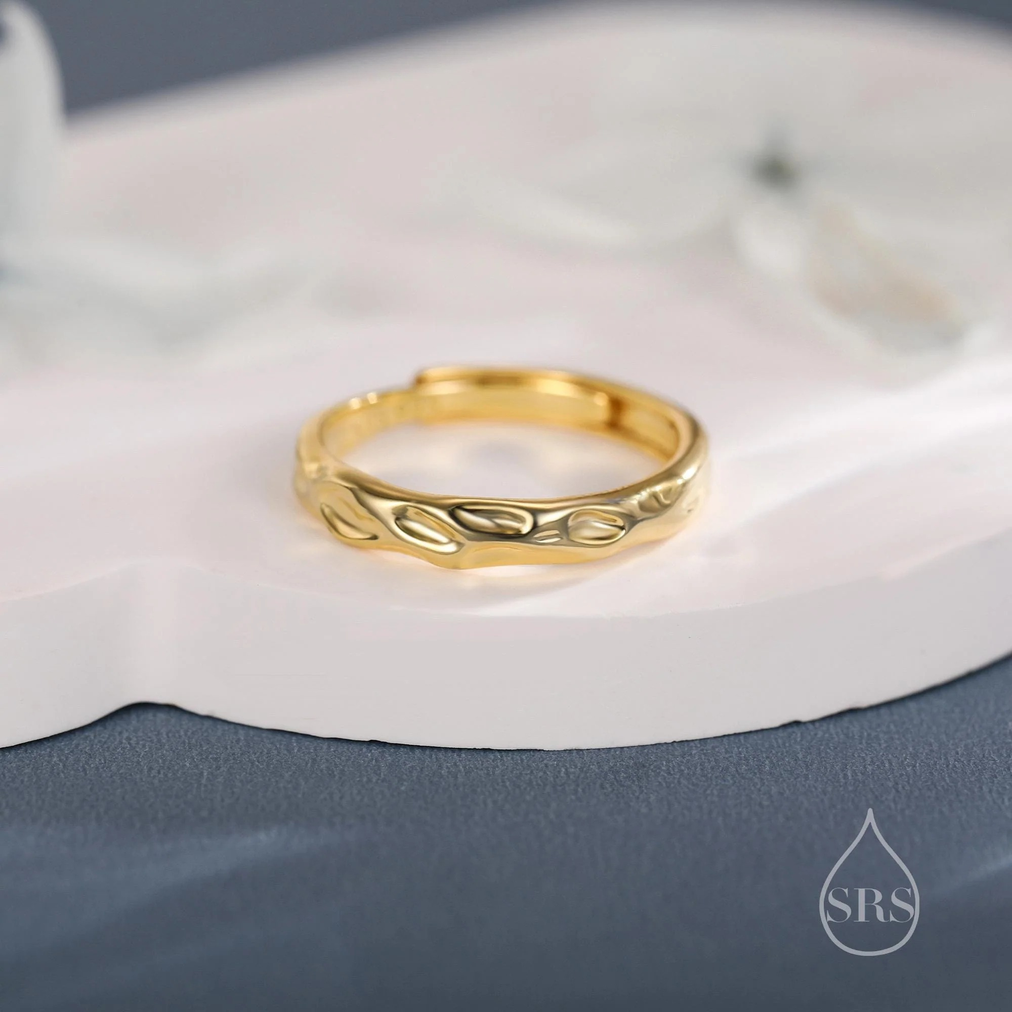Ripple Wave Stacking Ring - Image 7