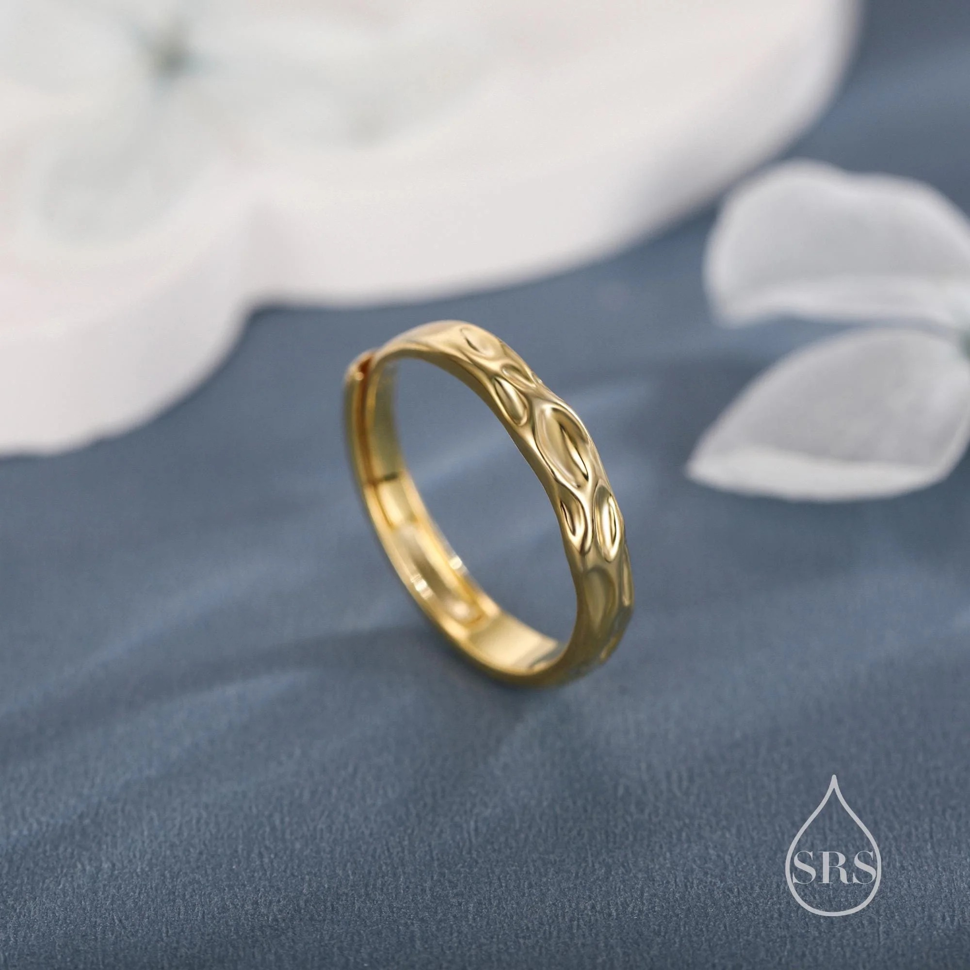 Ripple Wave Stacking Ring - Image 8
