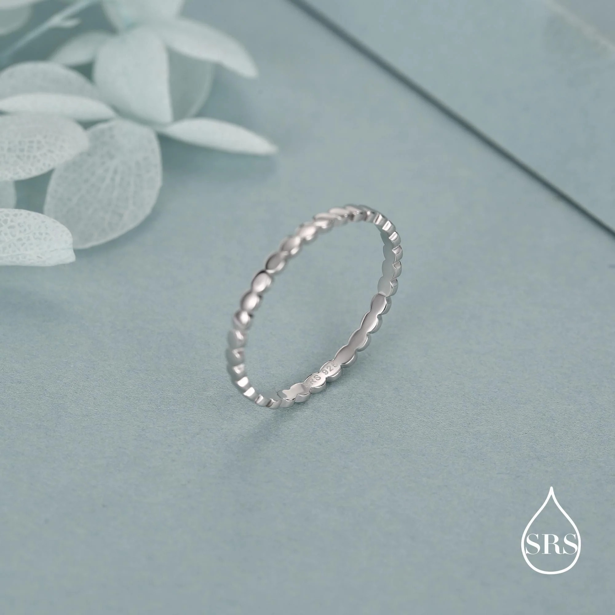 Beaded Dot Stacking Ring - Image 3