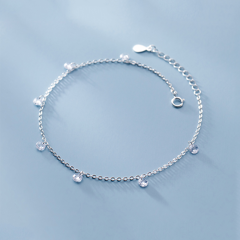 Crystal Charm Anklet - Image 4