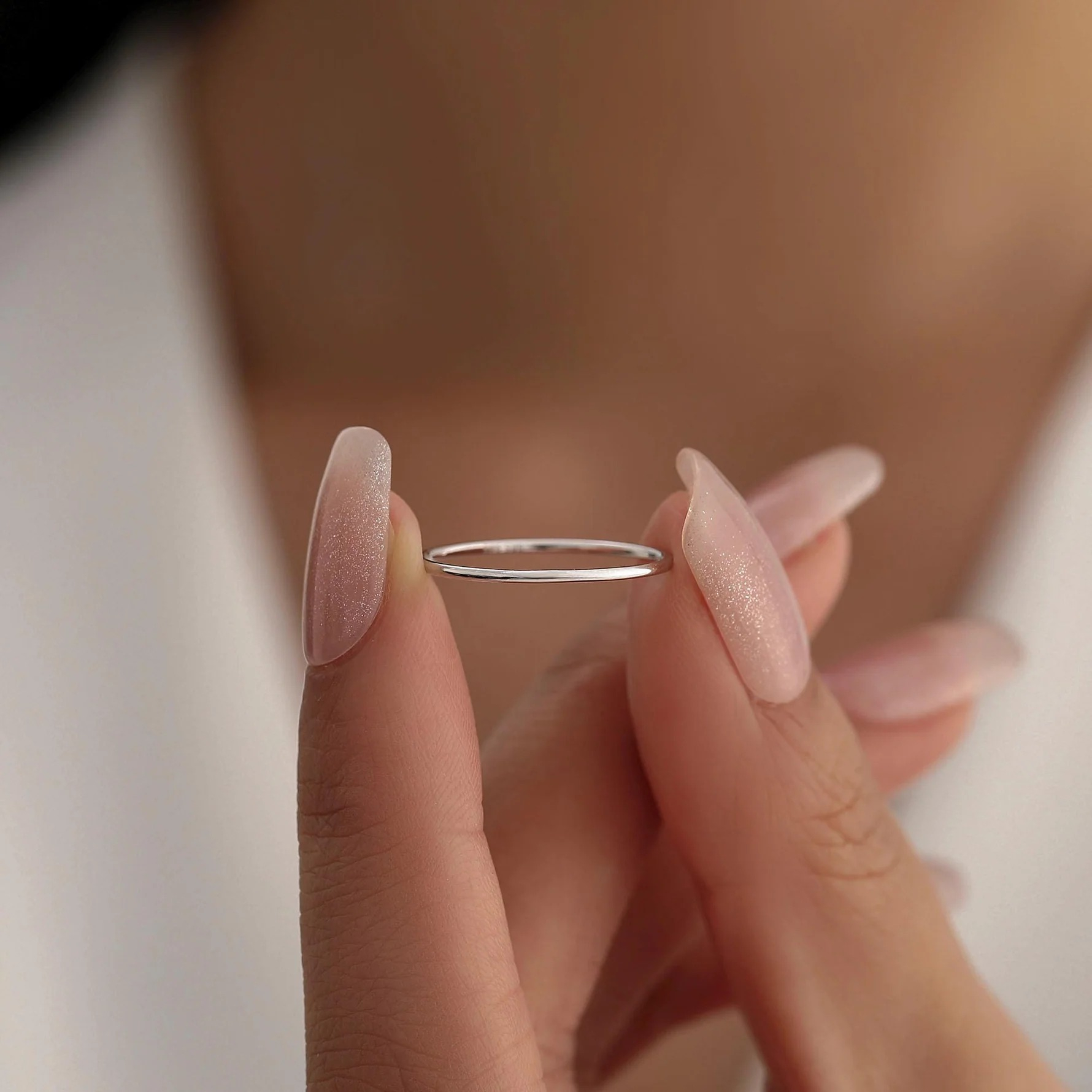 Super Skinny Midi Stacking Ring - Image 4