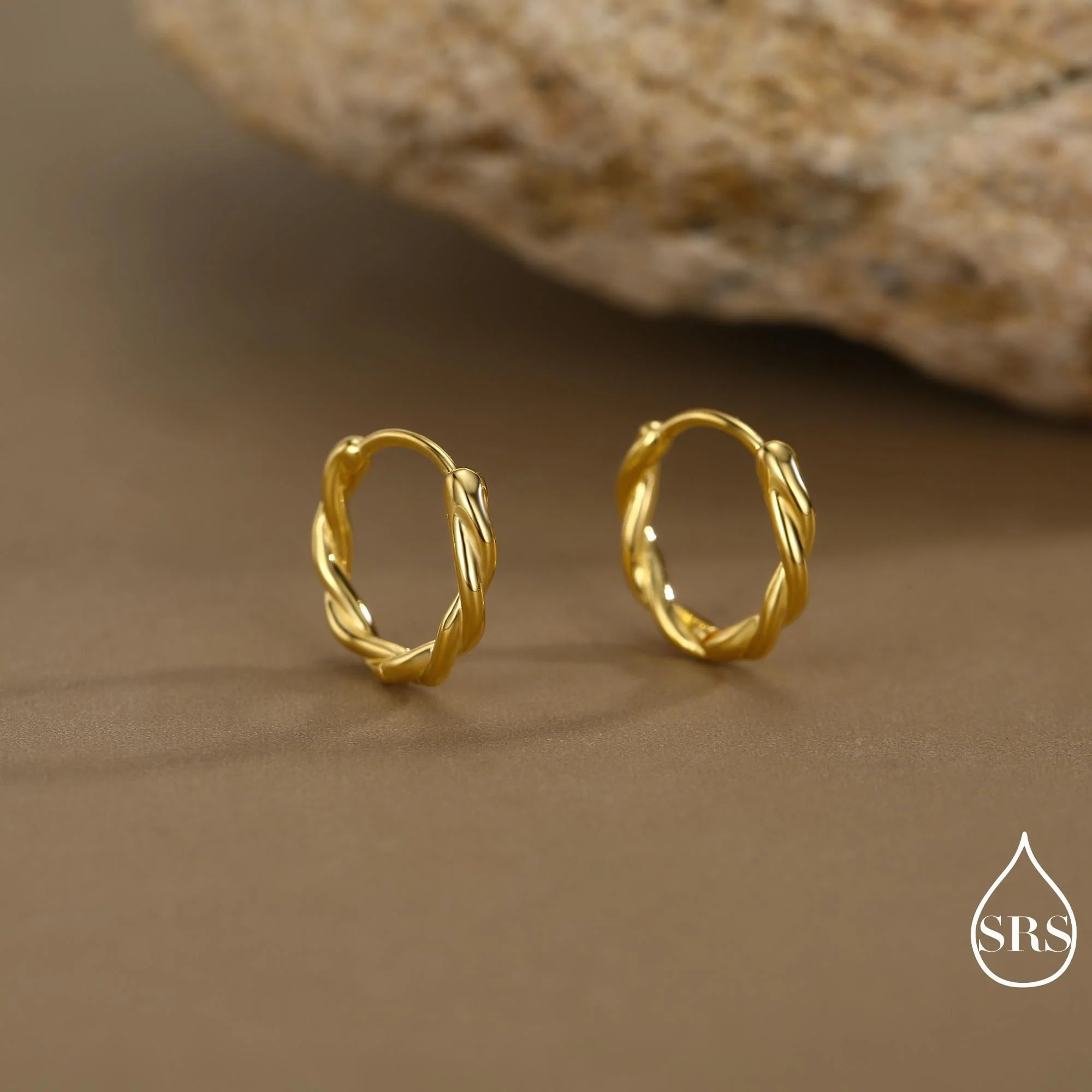 Braided Hoop Earrings - Image 5