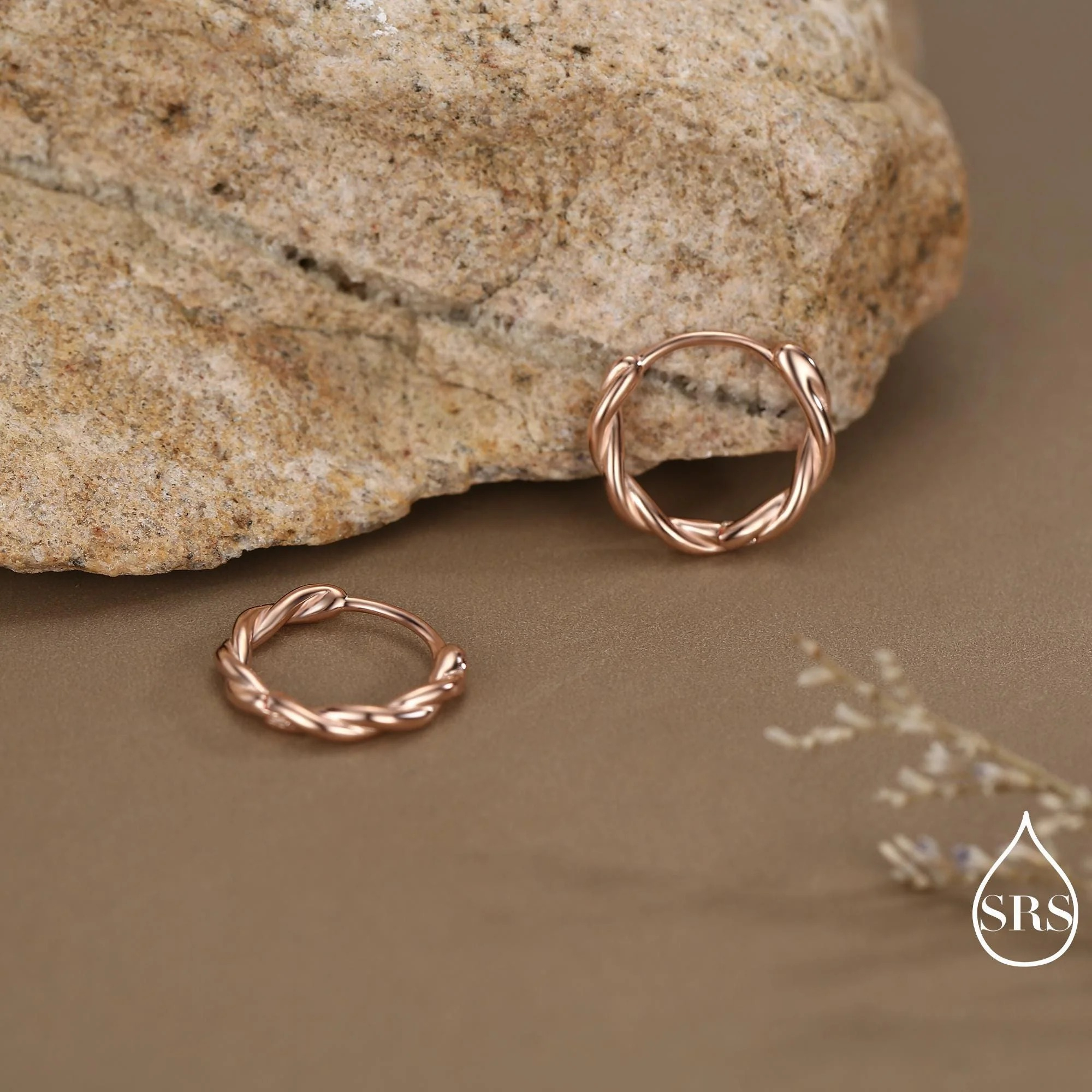 Braided Hoop Earrings - Image 6