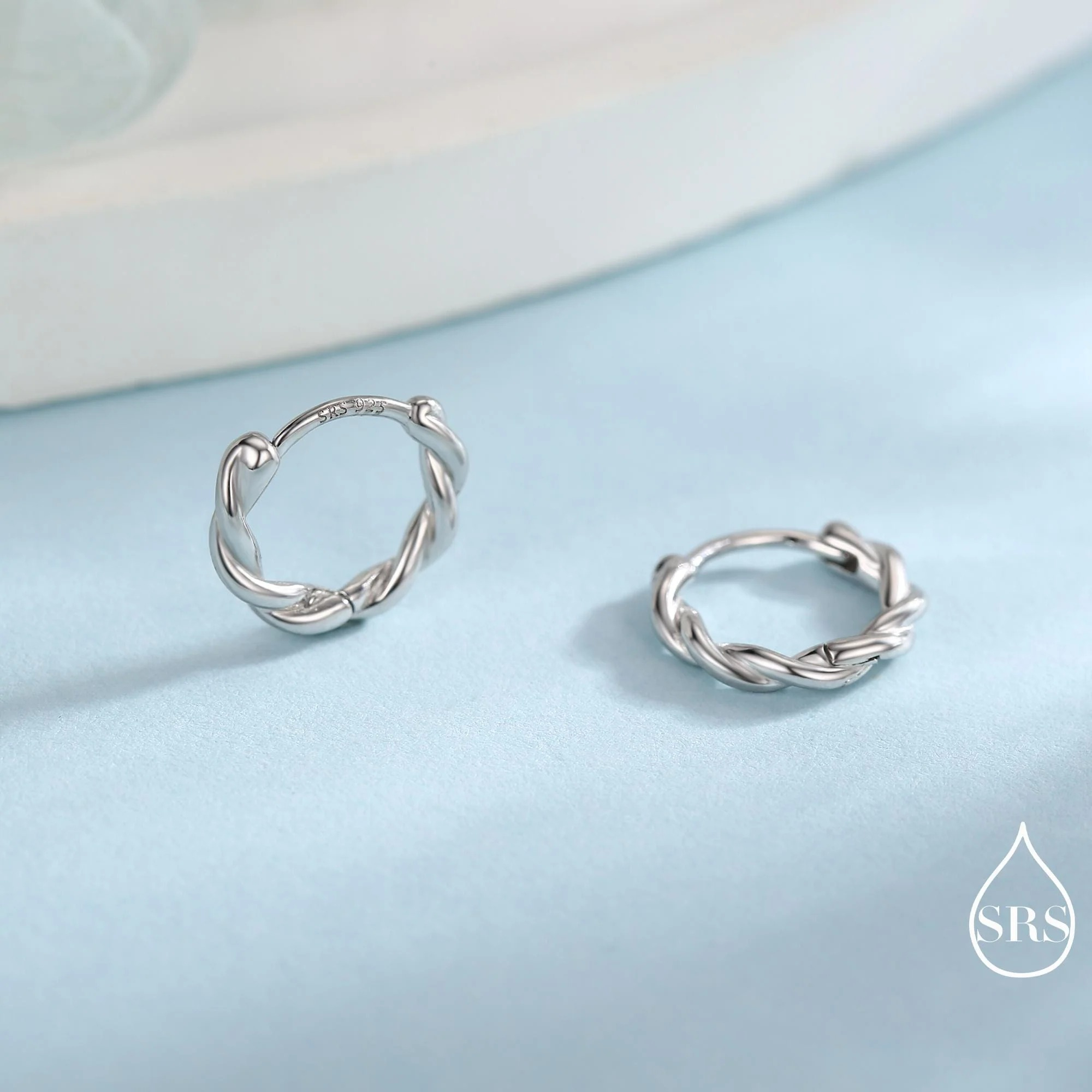 Braided Hoop Earrings - Image 11