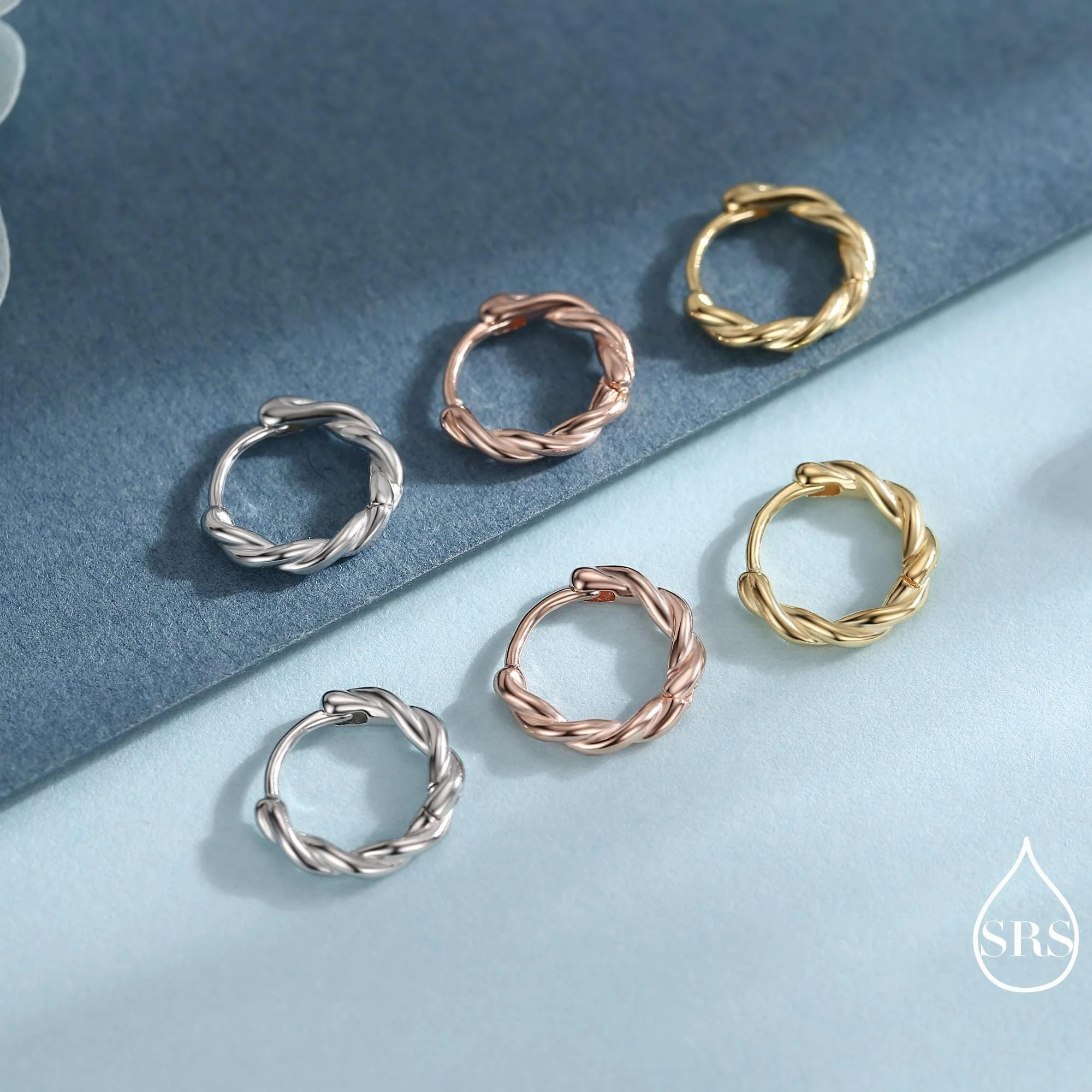 Braided Hoop Earrings - Image 14